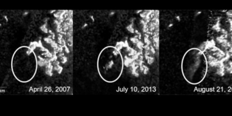 Titan recorded the process is a mystery, even for NASA scientists (Video)
