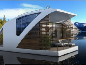 Summer dream: flying hotel with rooms (Photo)