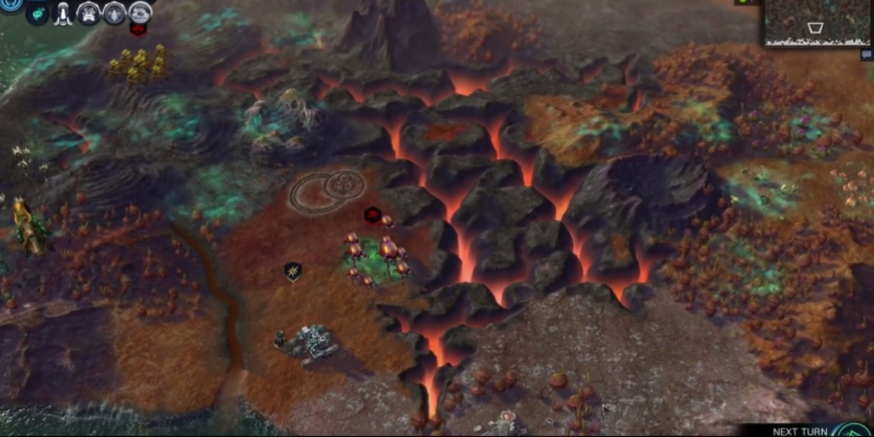 It is shown as a live game look like Civilization: Beyond Earth - Rising Tide (Video)