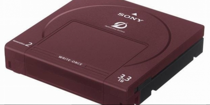 Broke all records: Sony reported a 3.3 terabytes of capacity optical disc