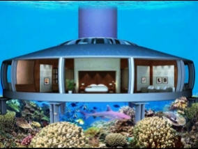 Unbelievable: it is possible to buy an underwater residential house