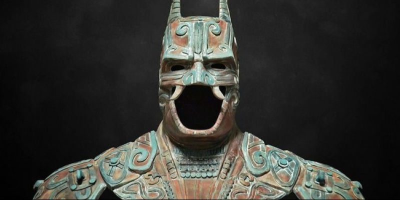 Found in ancient Mayan Batman: god-bat Kamazoco (Video)