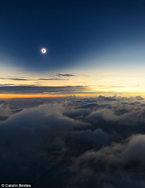 One of the most impressive sights in the sky: the black sun during a total solar eclipse in Kenya